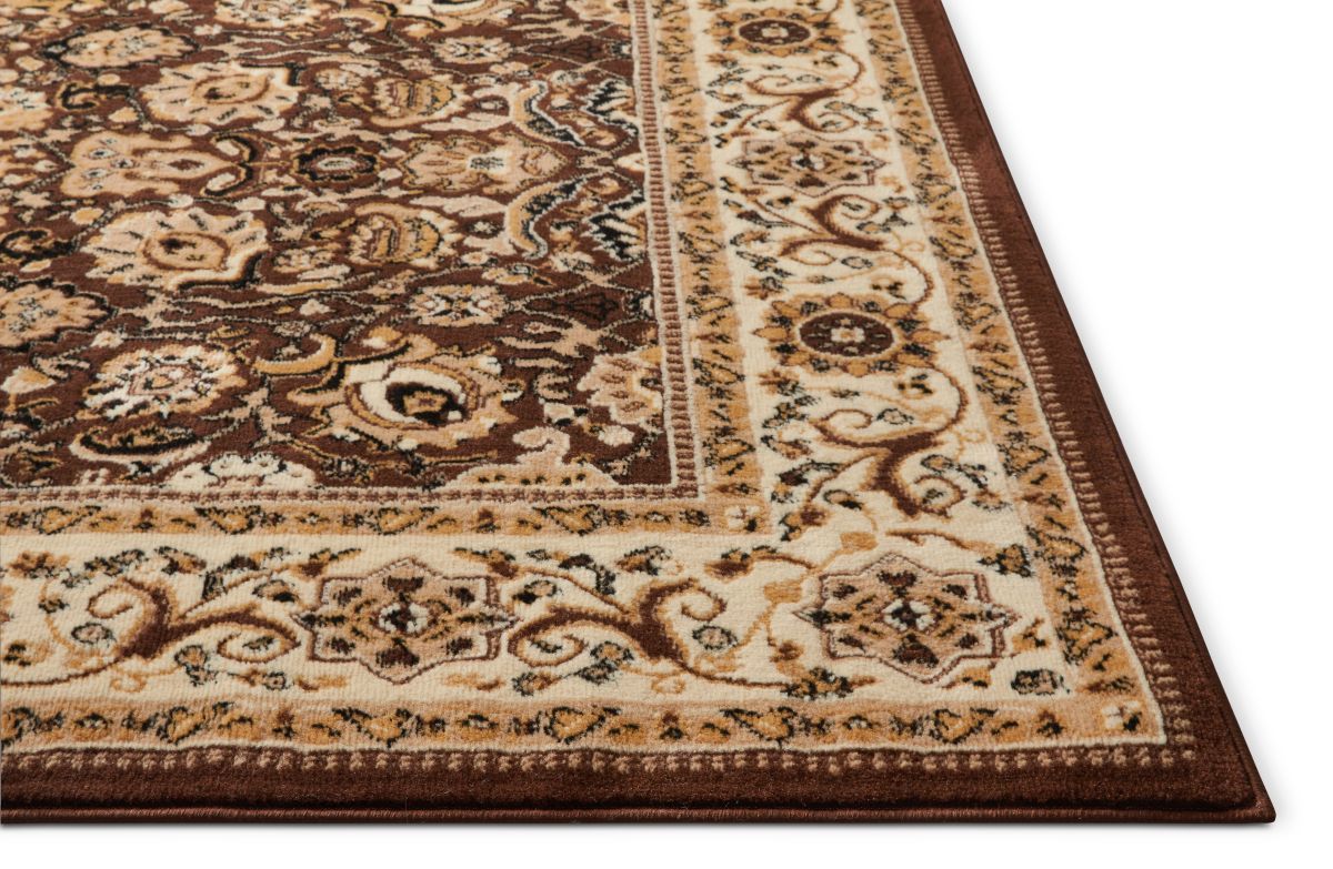 Tabriz Brown Traditional Rug PA-18