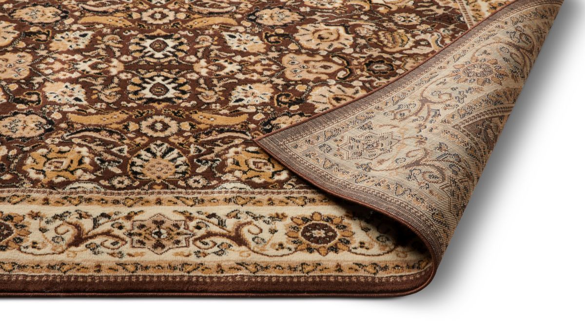 Tabriz Brown Traditional Rug PA-18