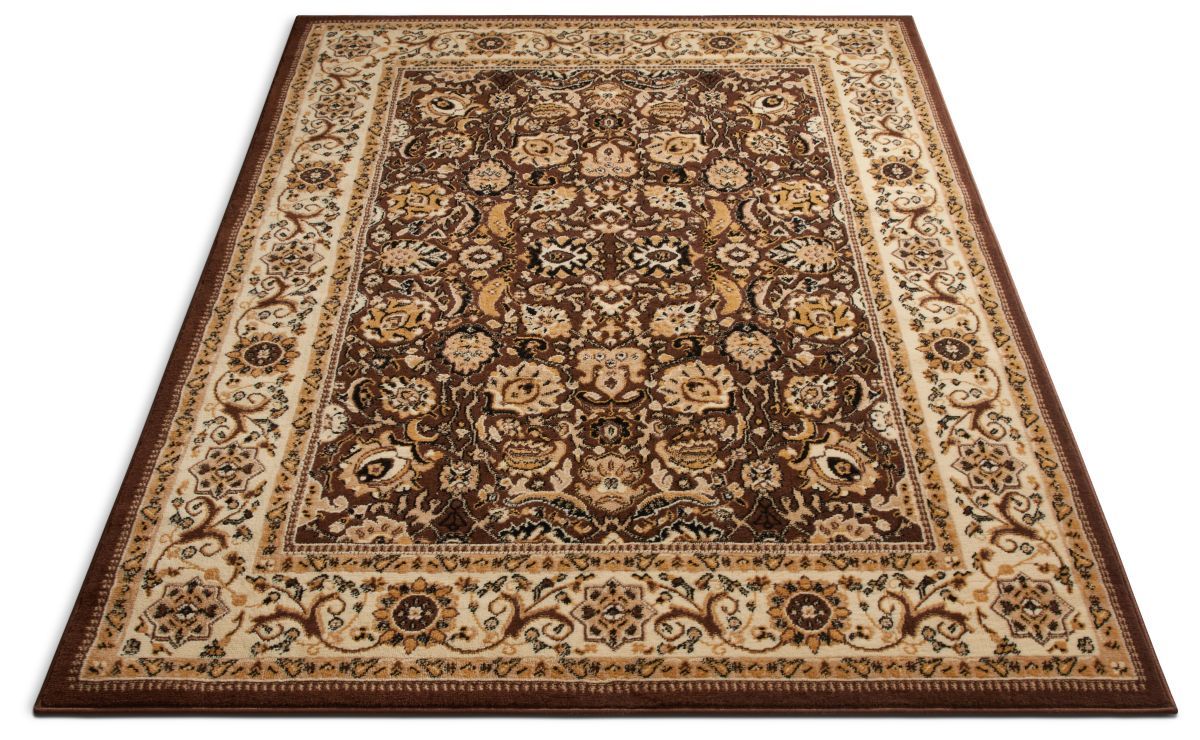 Tabriz Brown Traditional Rug PA-18