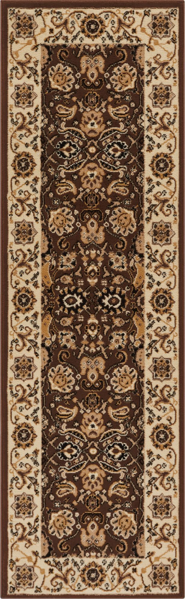 Tabriz Brown Traditional Rug PA-18