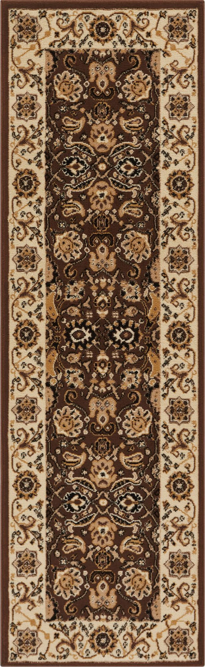 Tabriz Brown Traditional Rug PA-18