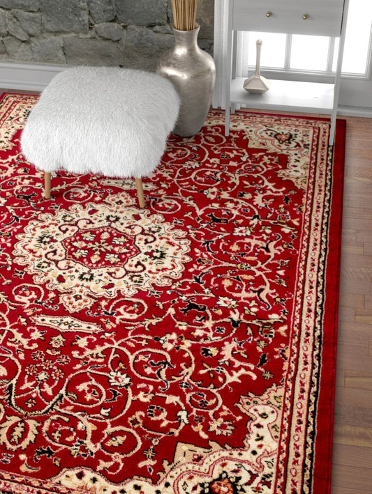 Isfahan Red Traditional Rug PA-20
