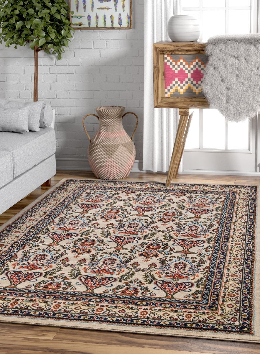 Shiraz Ivory Traditional Rug PA-30