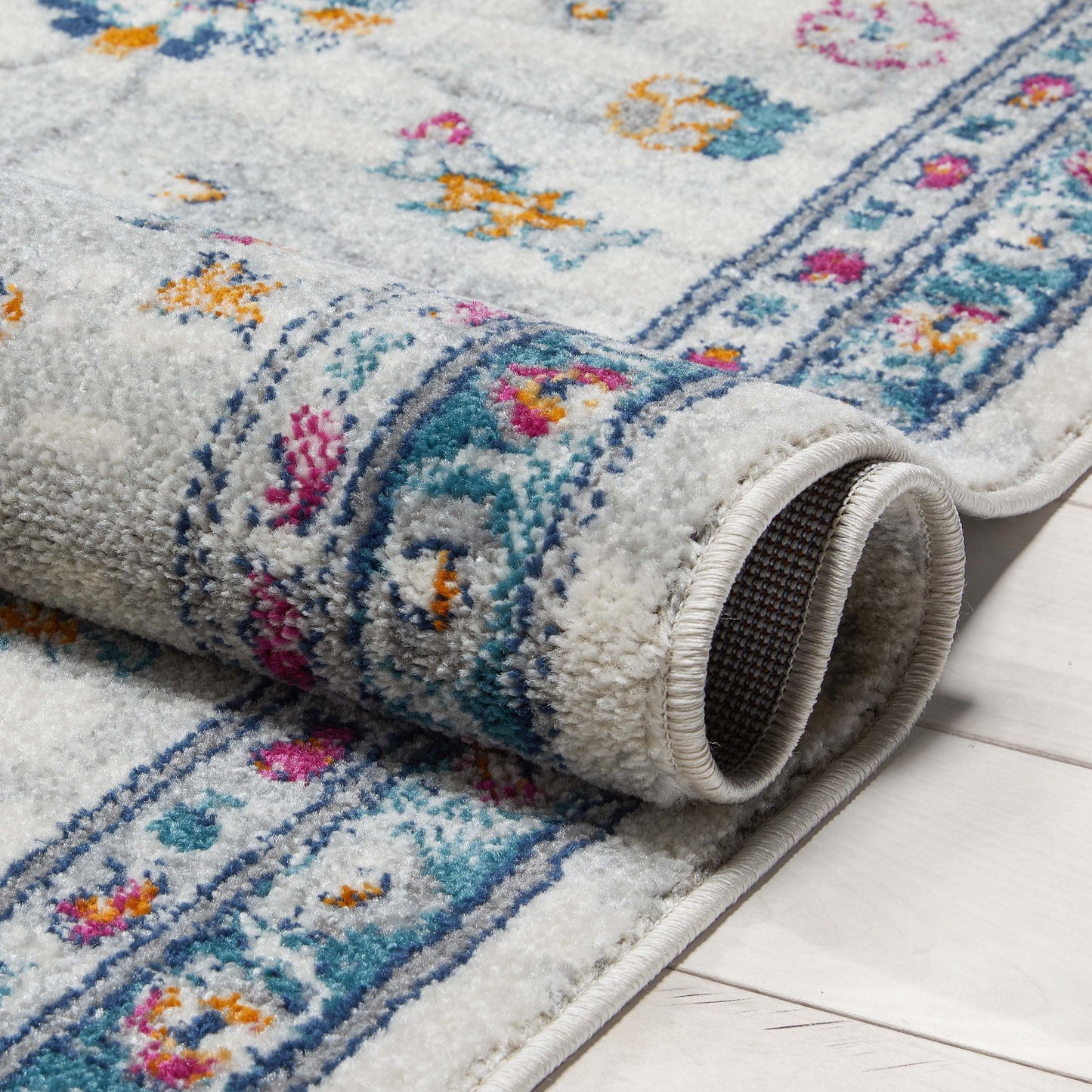 Arlette Bohemian Oriental Perisan Blue Rug PAL-36