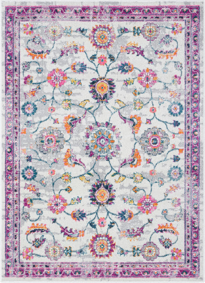 Arlette Bohemian Oriental Perisan Fuchsia Rug PAL-39