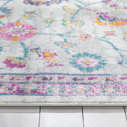 Arlette Bohemian Oriental Perisan Fuchsia Rug PAL-39