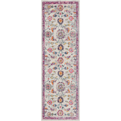 Arlette Bohemian Oriental Perisan Fuchsia Rug PAL-39