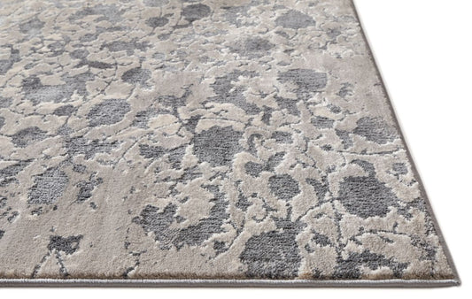 Nora Dark Grey Modern Vintage Rug PE-47