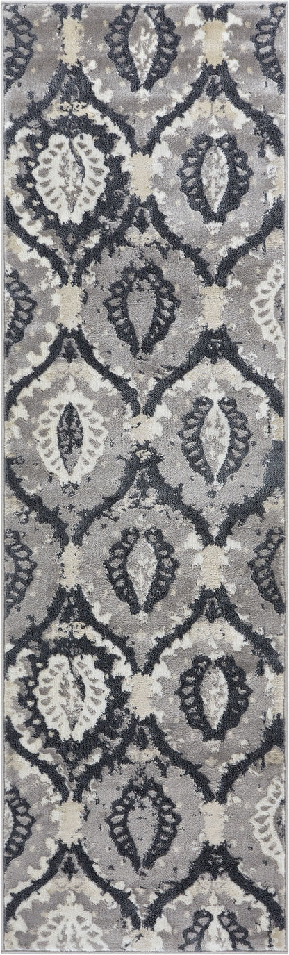 Felize Dark Grey Modern Rug PE-57