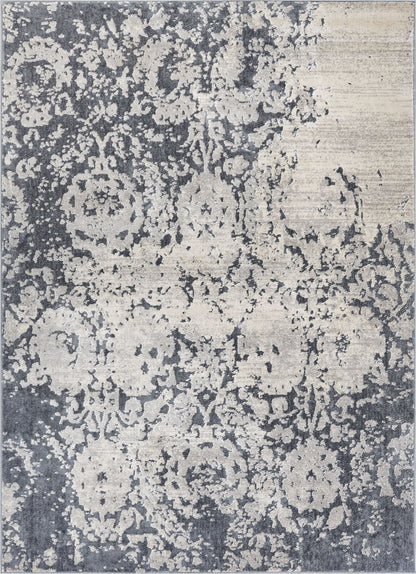 Ora Dark Grey Modern Rug PE-68