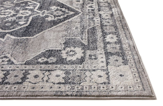 Republic Dark Grey Modern Rug PE-78