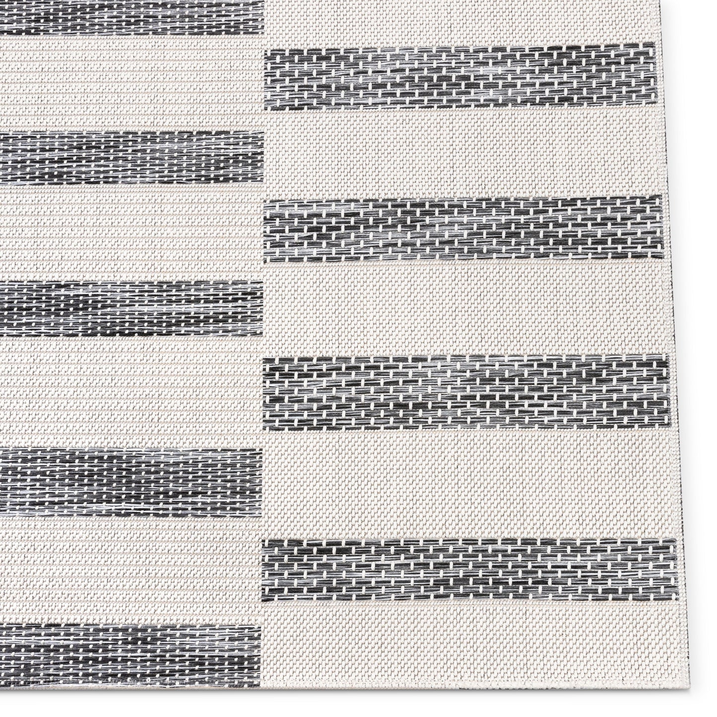 Cesar Modern Geometric Grey Flatweave Rug POR-58