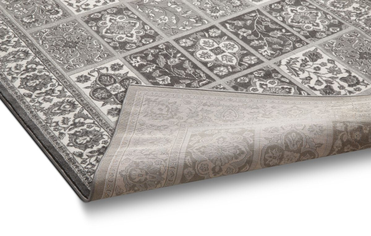 Ornamental Grey Traditional Rug PR-38