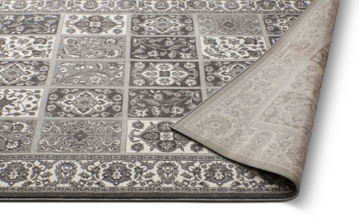 Ornamental Grey Traditional Rug PR-38