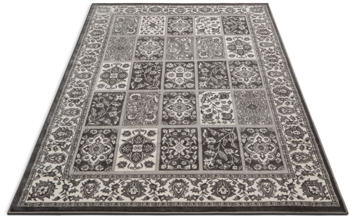 Ornamental Grey Traditional Rug PR-38