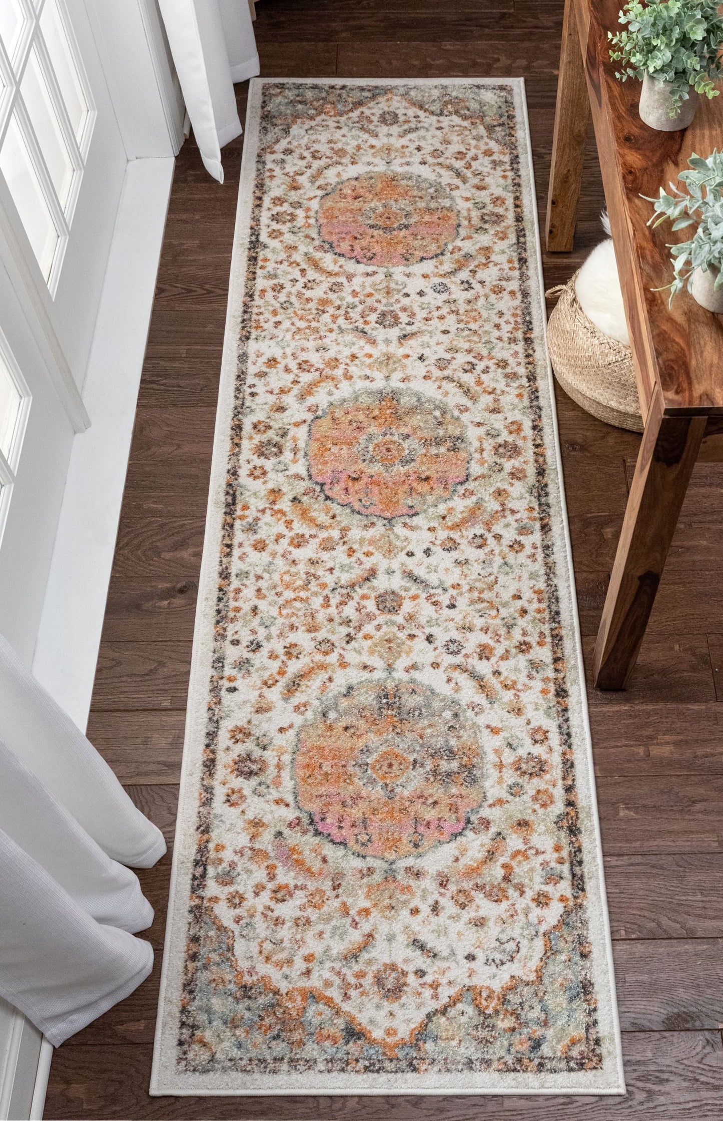 Jena Bohemian Persian Oriental Beige Rug RO-102