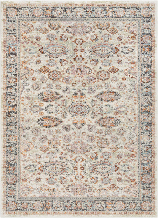 Parker Vintage Bohemian Oriental Ivory Rug RO-242