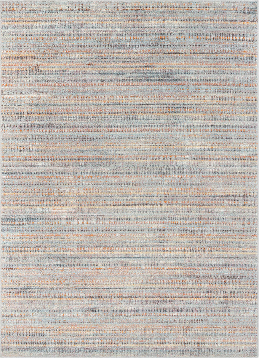 Collins Vintage Abstract Stripes Grey Rug RO-297