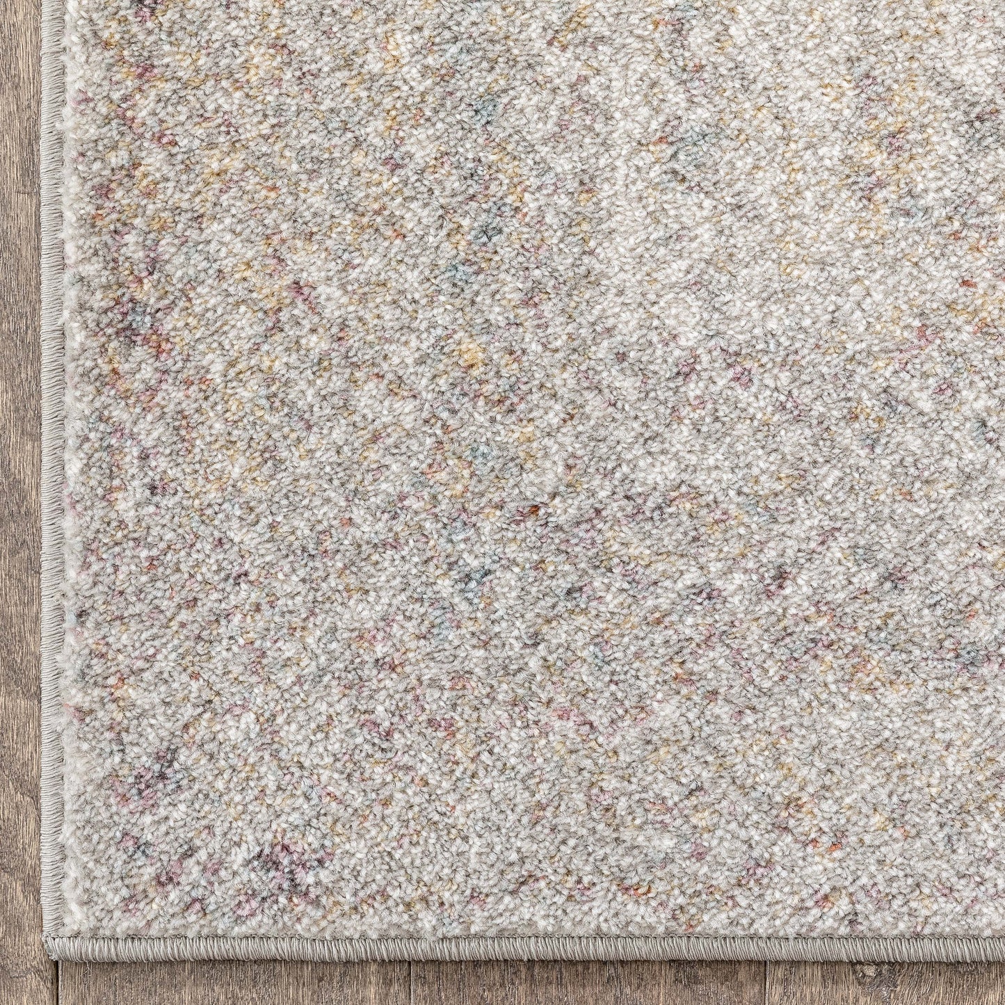 Chindi Bohemian Vintage Solid & Striped Multi-Color Ivory Yellow Braided Pattern Rug RO-312