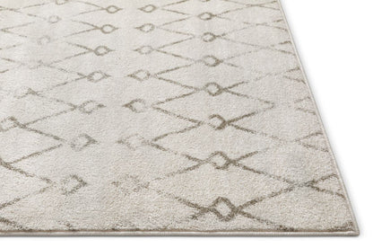 Passione Ivory Modern Trellis Rug SE-102