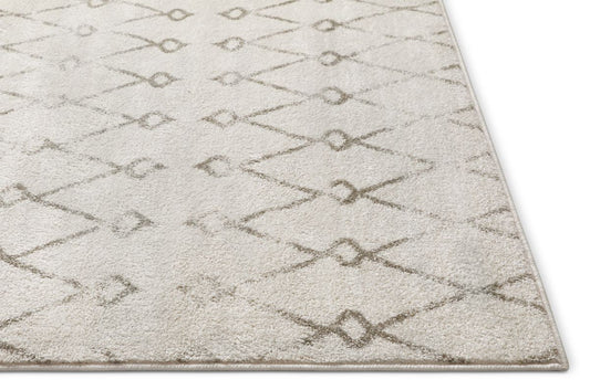 Passione Ivory Modern Trellis Rug SE-102