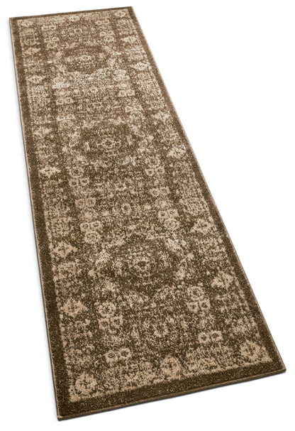Millie Brown Traditional Medallion Rug SE-18