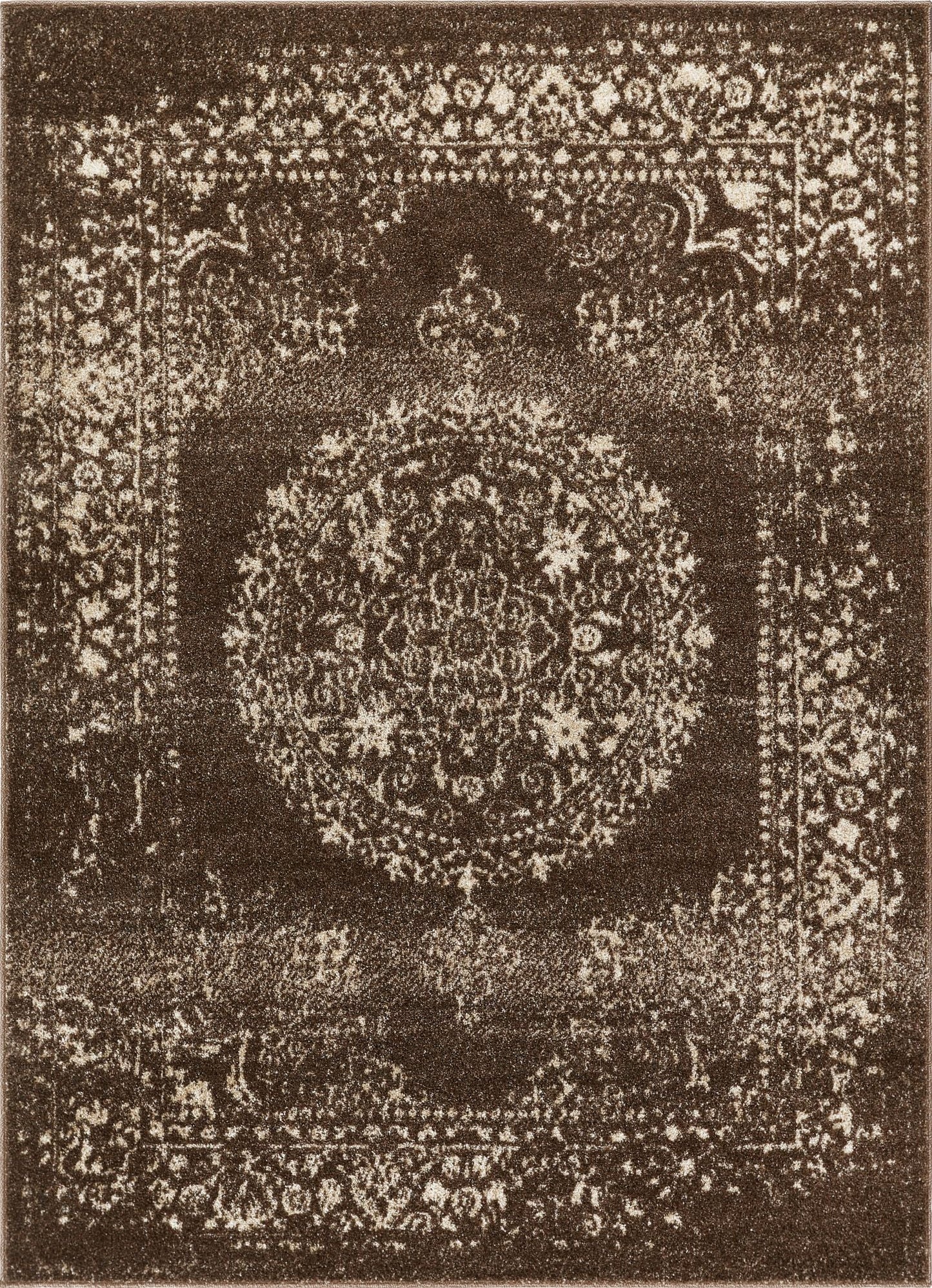 Mora Brown Traditional Vintage Rug SE-48