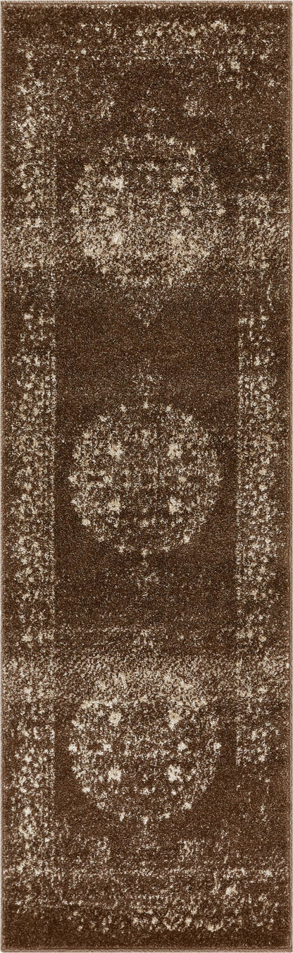 Mora Brown Traditional Vintage Rug SE-48