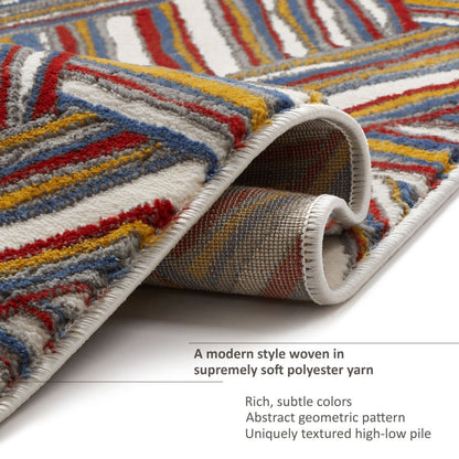 Breathless Multi Modern Rug SI-60