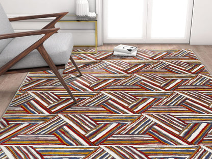Breathless Multi Modern Rug SI-60