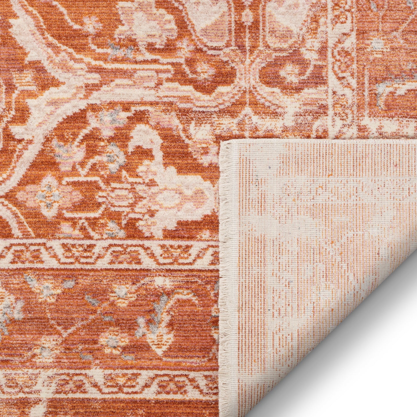 Prospect Global Vintage Oriental Terracotta Rug TIV-40