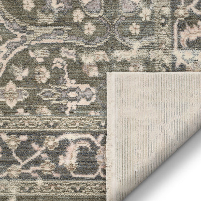Prospect Global Vintage Persian Oriental Green Rug TIV-55