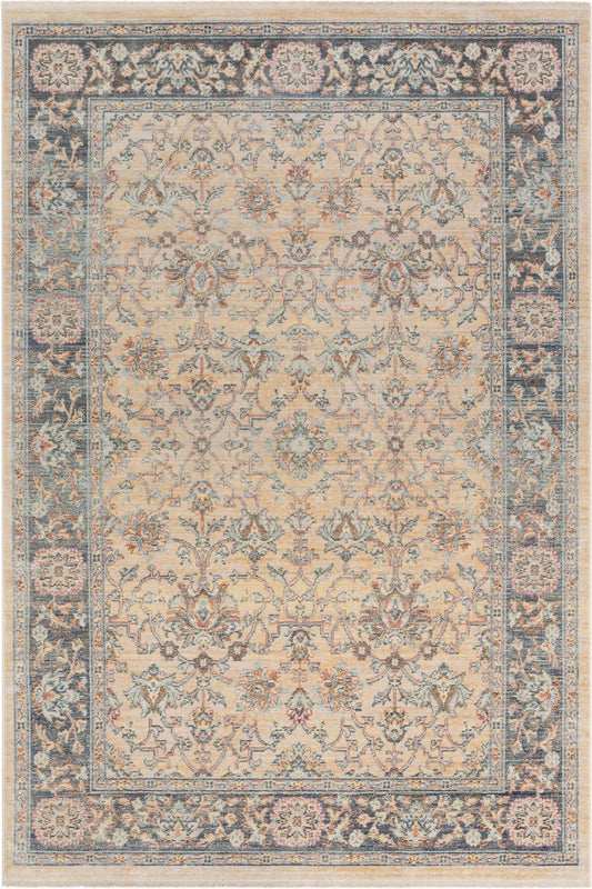 Paley Global Vintage Oriental Floral Cream Rug TIV-72