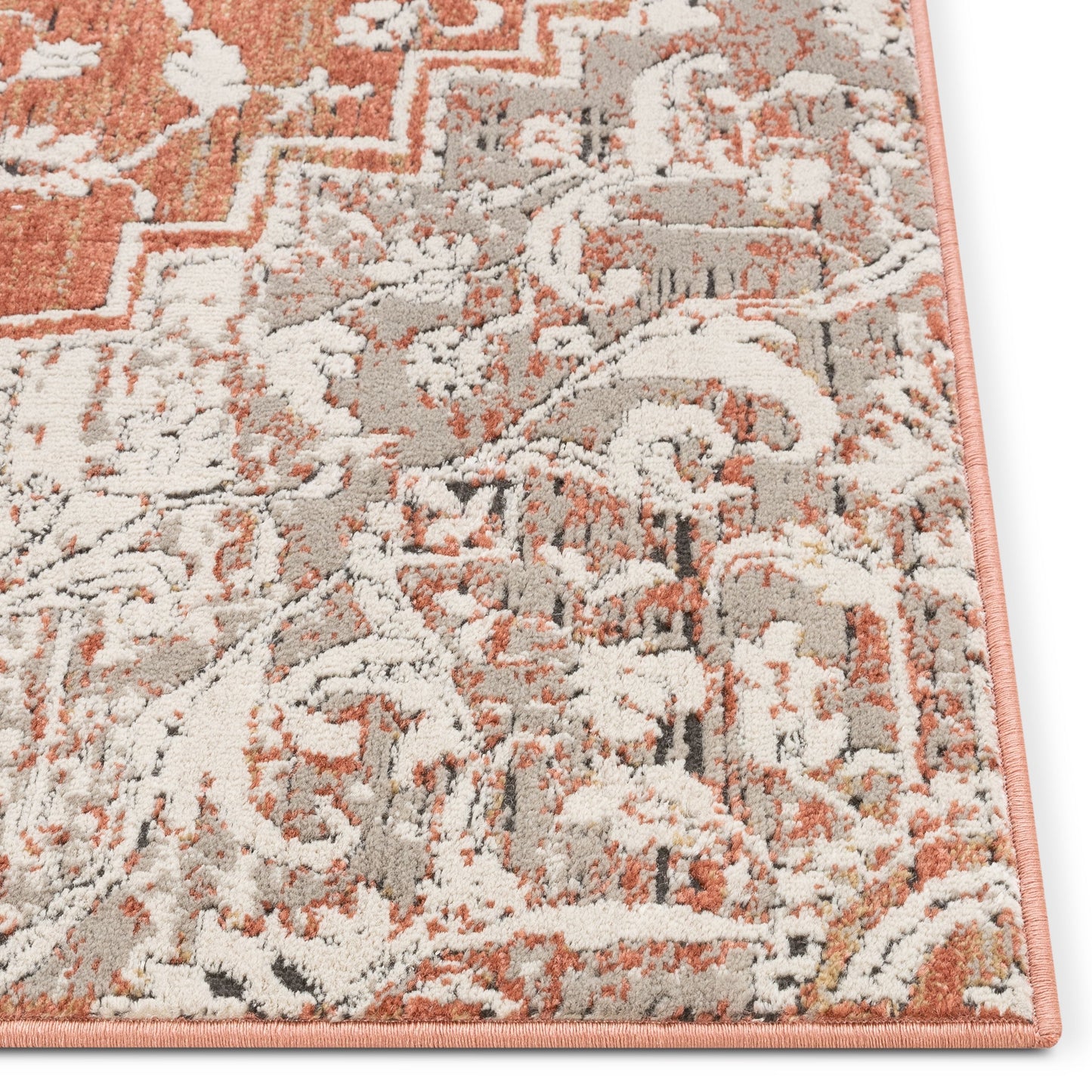 Caine Vintage Persian Oriental Brick Rug TK-00