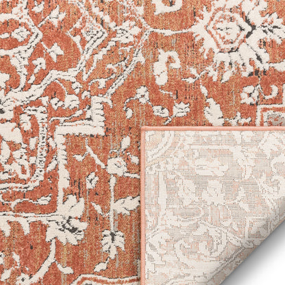 Caine Vintage Persian Oriental Brick Rug TK-00
