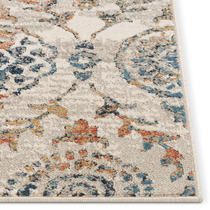 Baird Modern Ogee Ivory Rug TK-52