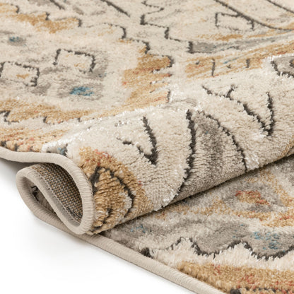 Vanda Global Tribal Geometric Grey Rug TK-82