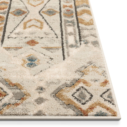 Vanda Global Tribal Geometric Grey Rug TK-82