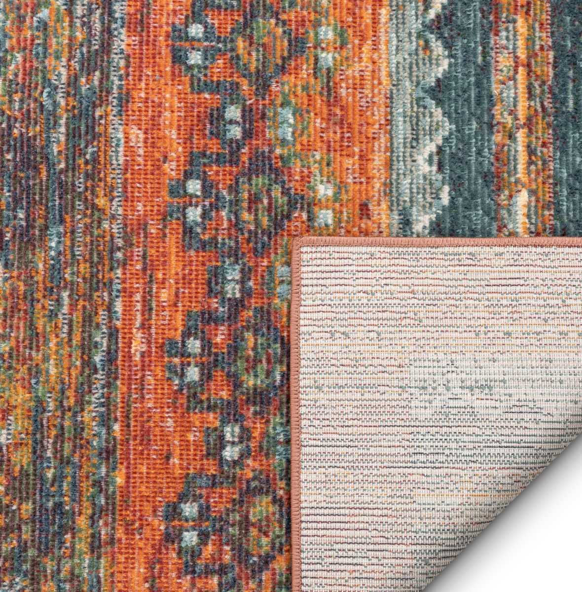 Aragon Multi Mid-Century Tribal Scandinavian Rug TS-20