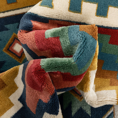 Dover Southwestern Tribal Bohemian Geometric Multi-color Rug TU-131