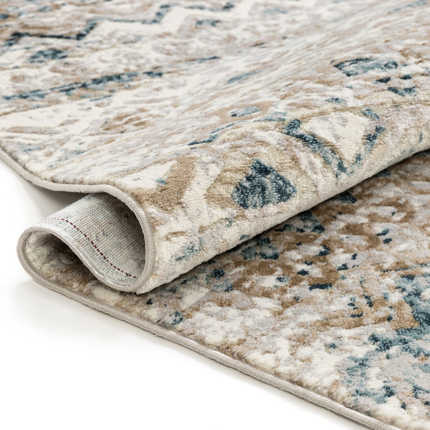 Santi Vintage Bohemian Blue Rug UR-44