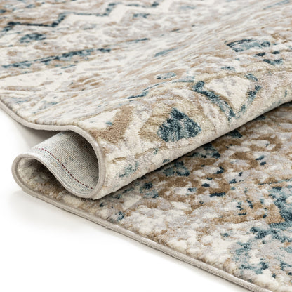 Santi Vintage Bohemian Blue Rug UR-44