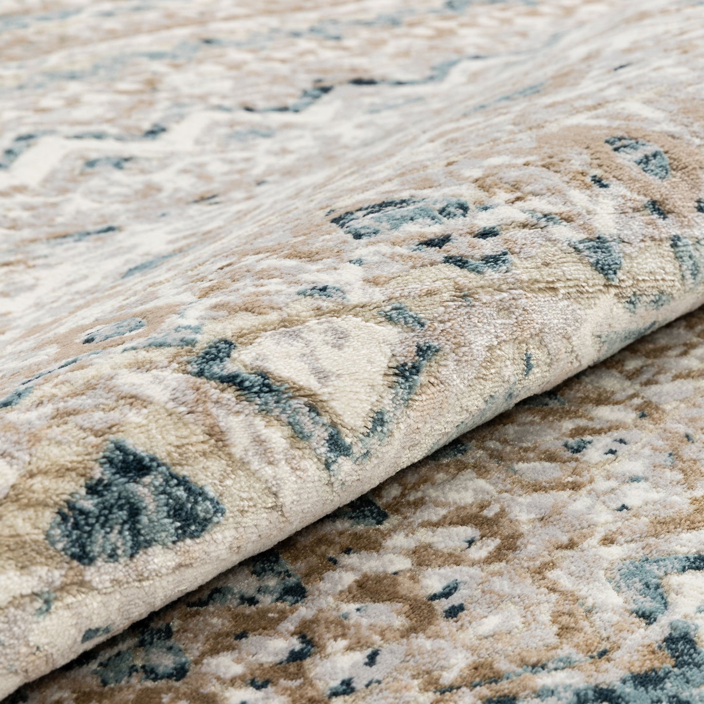Santi Vintage Bohemian Blue Rug UR-44
