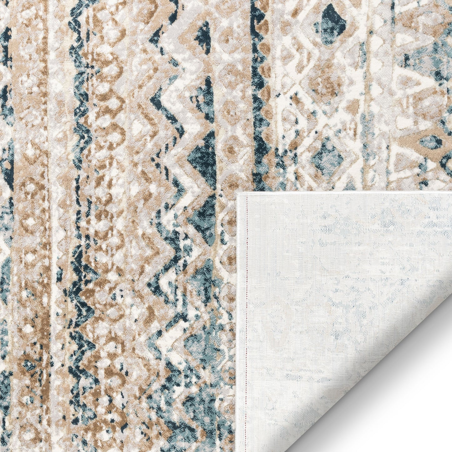 Santi Vintage Bohemian Blue Rug UR-44