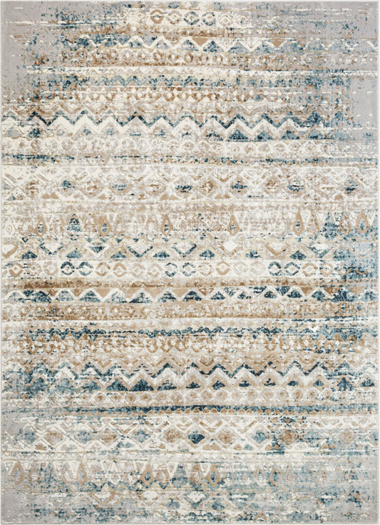 Santi Vintage Bohemian Blue Rug UR-44