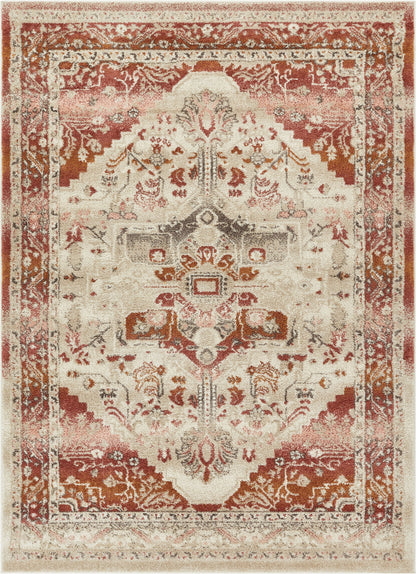 Celesita Blush/Ivory Traditional Vintage Rug VE-102