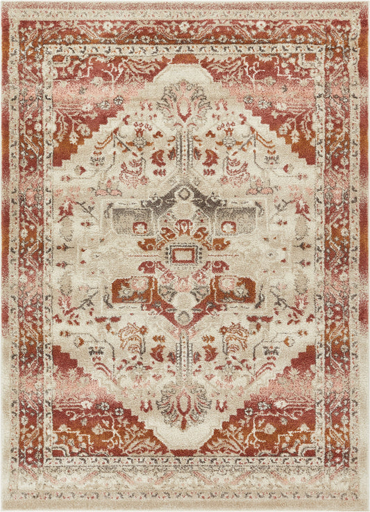 Celesita Blush/Ivory Traditional Vintage Rug VE-102
