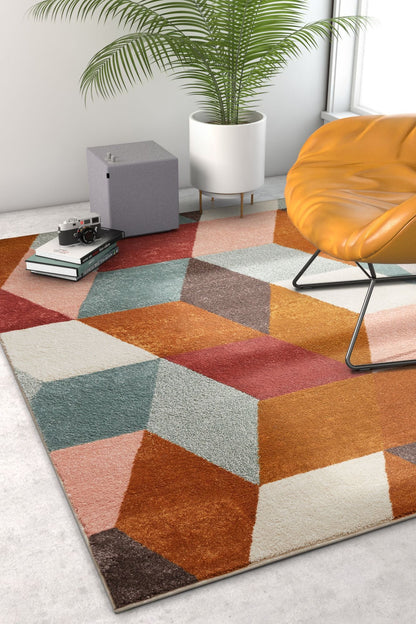 Chancery Multi Modern Abstract Rug VE-248