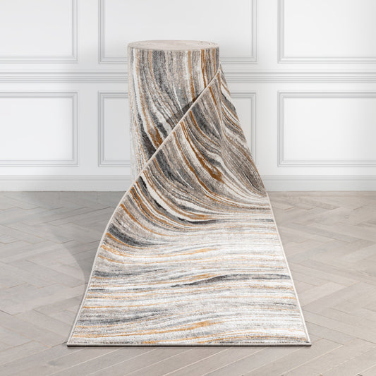 Verity Davina Grey Rust Roll VER-100-R