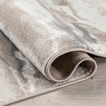 Yara Modern Abstract Grey Rug VER-87
